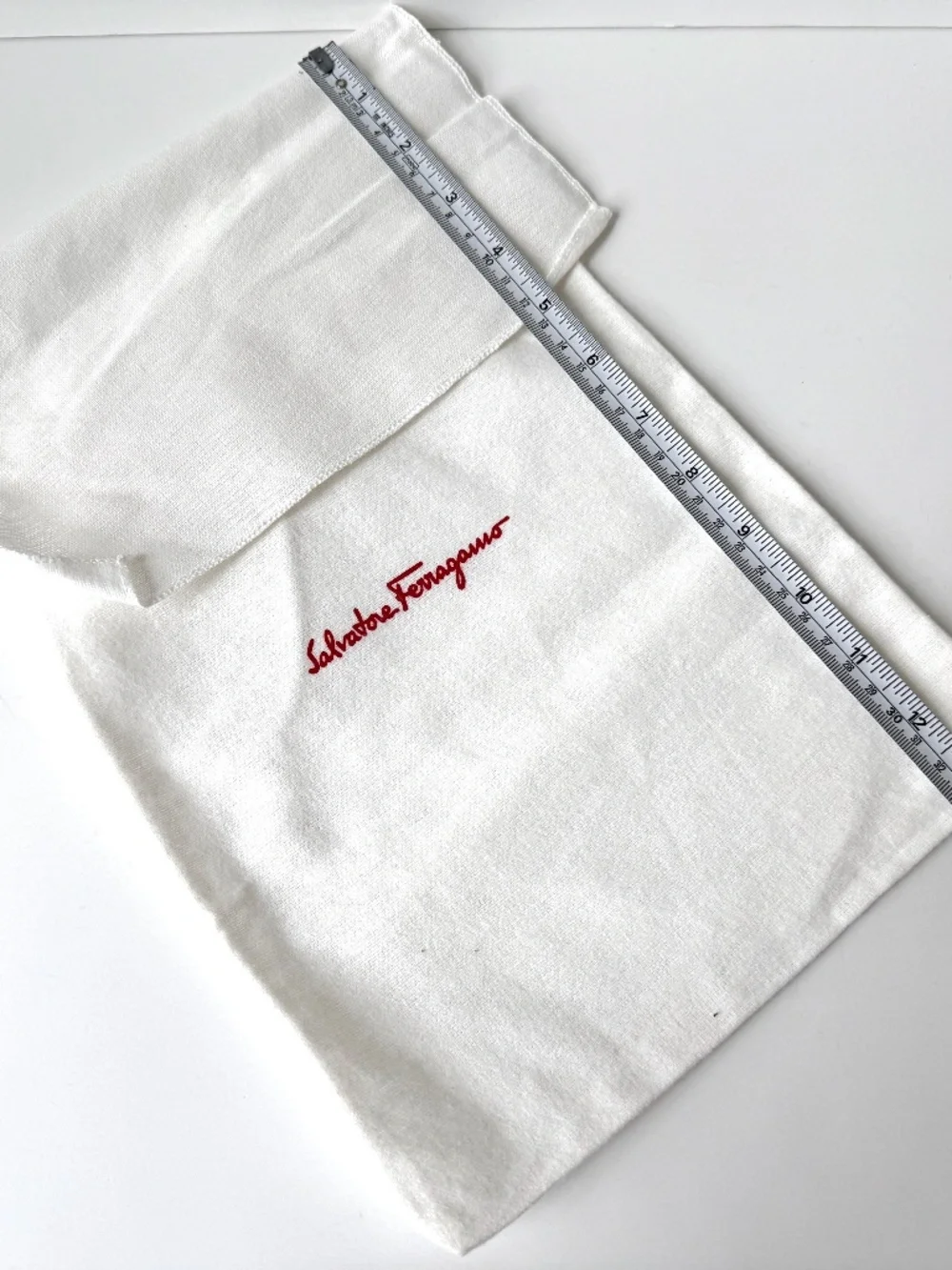 Salvatore Ferragamo Cotton Dust Bags for Shoes (Set of 2 Bags) - New